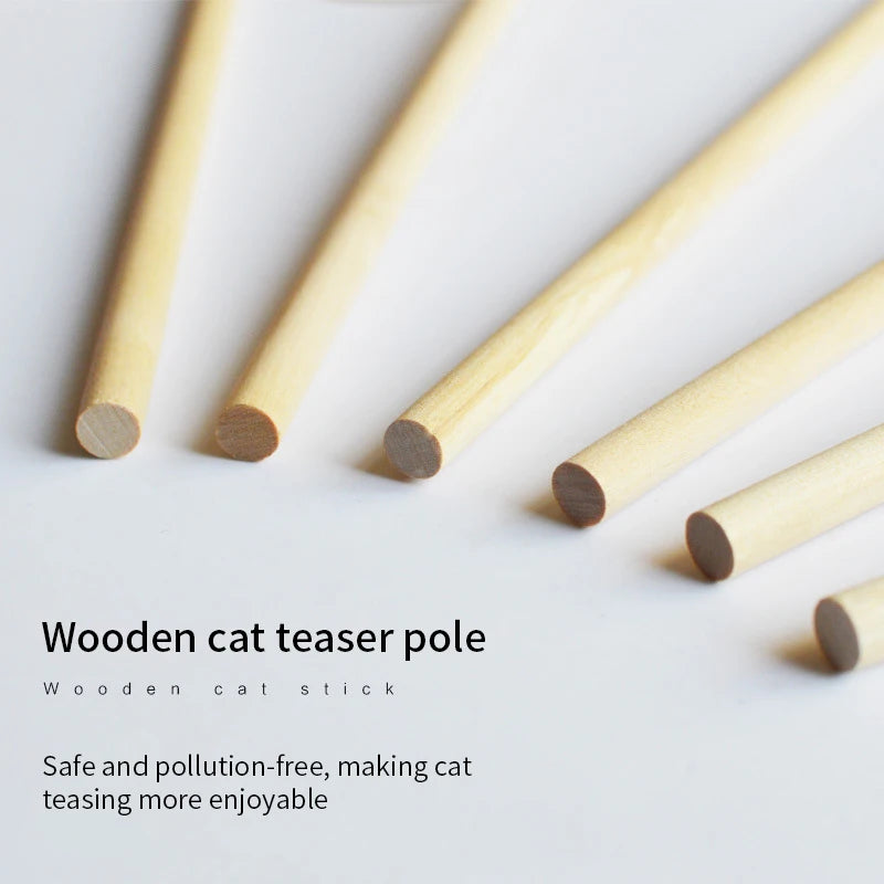 Teaser Feather Cat Wand Toy