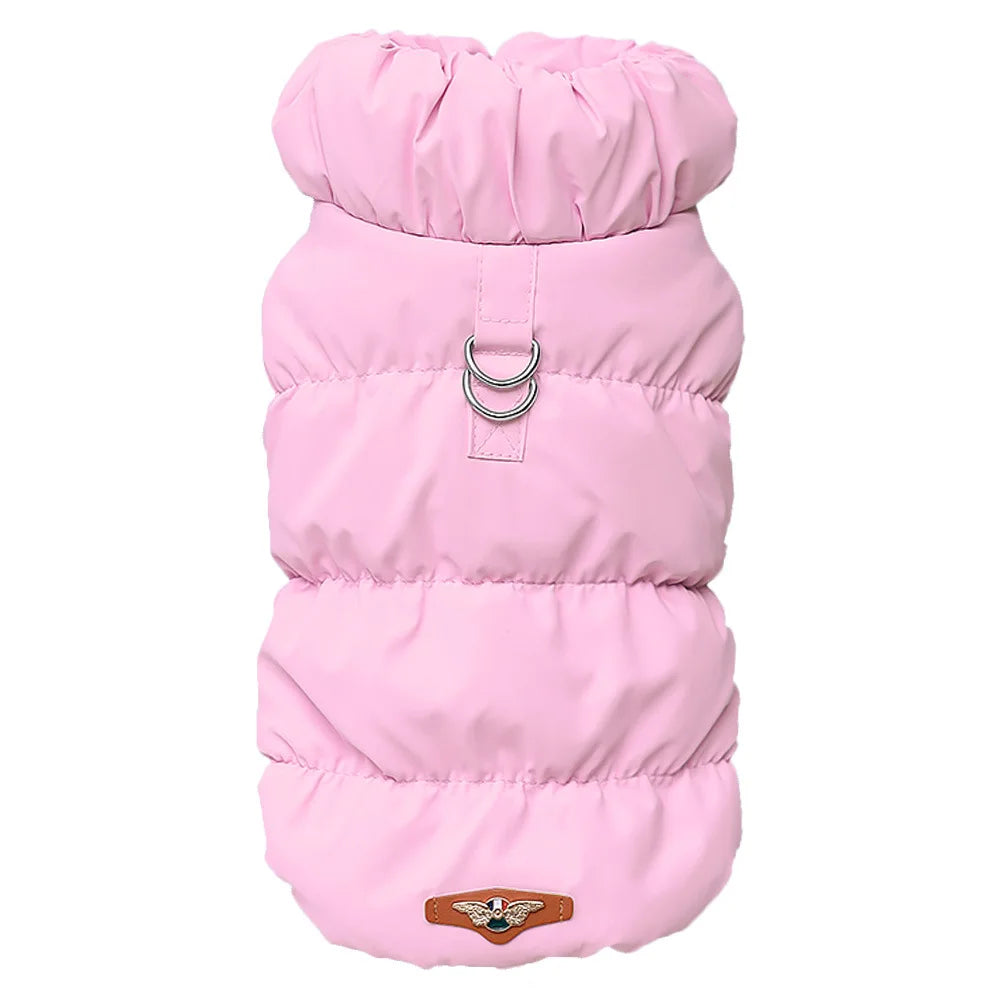 Winter Padded Puppy & Cat Coat Jacket for Small to Medium Dogs, Chihuahua, French Bulldog, Poodle Vest