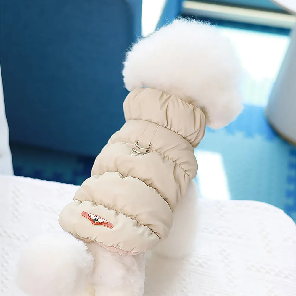 Winter Padded Puppy & Cat Coat Jacket for Small to Medium Dogs, Chihuahua, French Bulldog, Poodle Vest