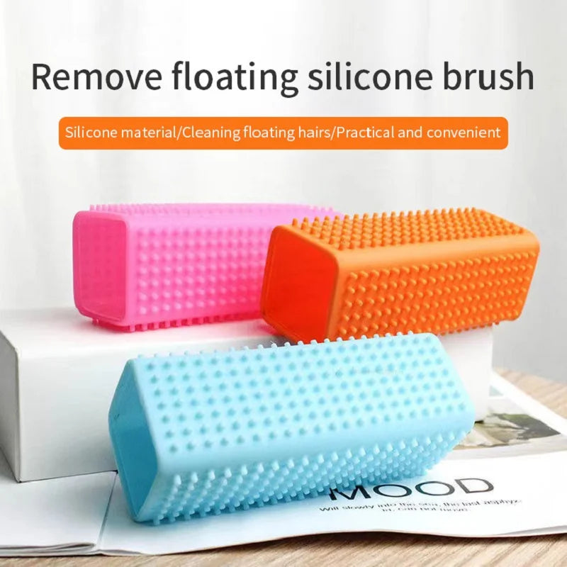 Silicone Hollow Rubber Dog Hair Brush Remover Cars Furniture Carpet Clothes Cleaner Brush for Dogs Pet Supplies Dog Hair Remover