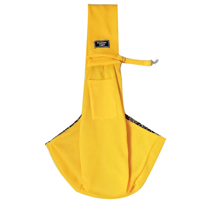 Cotton Comfortable Dog Bag Pet Out Crossbody Shoulder Bag Outdoor Travel Portable Cat Puppy Sling Bag Tote Pet Carrying Supplies