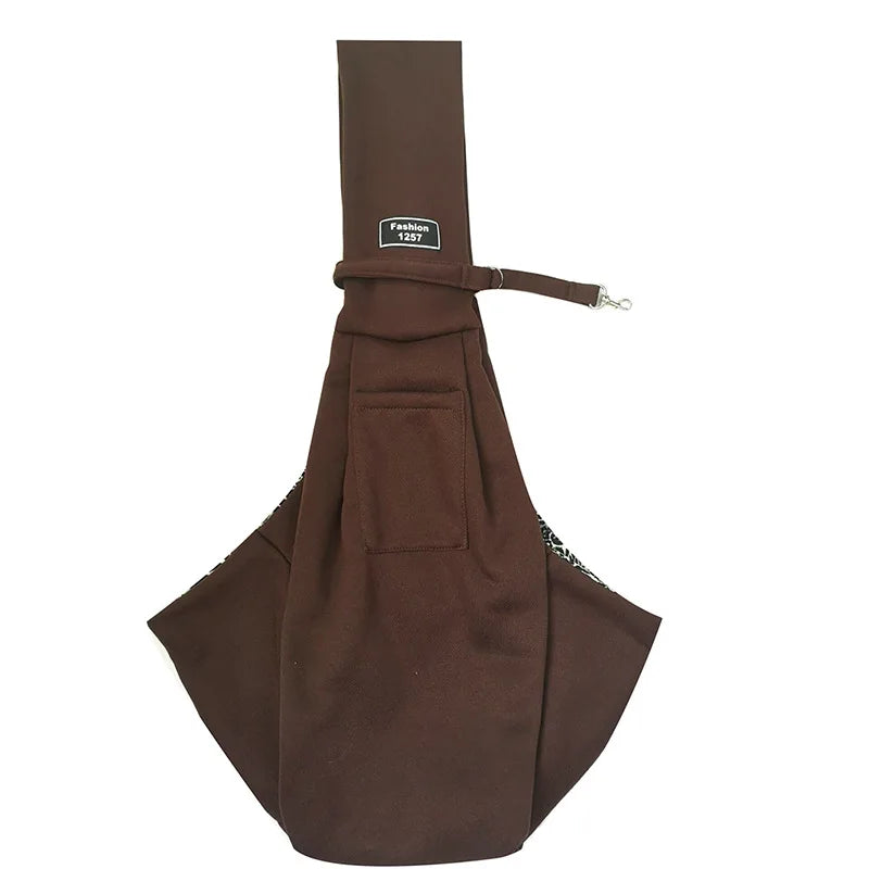 Cotton Comfortable Dog Bag Pet Out Crossbody Shoulder Bag Outdoor Travel Portable Cat Puppy Sling Bag Tote Pet Carrying Supplies