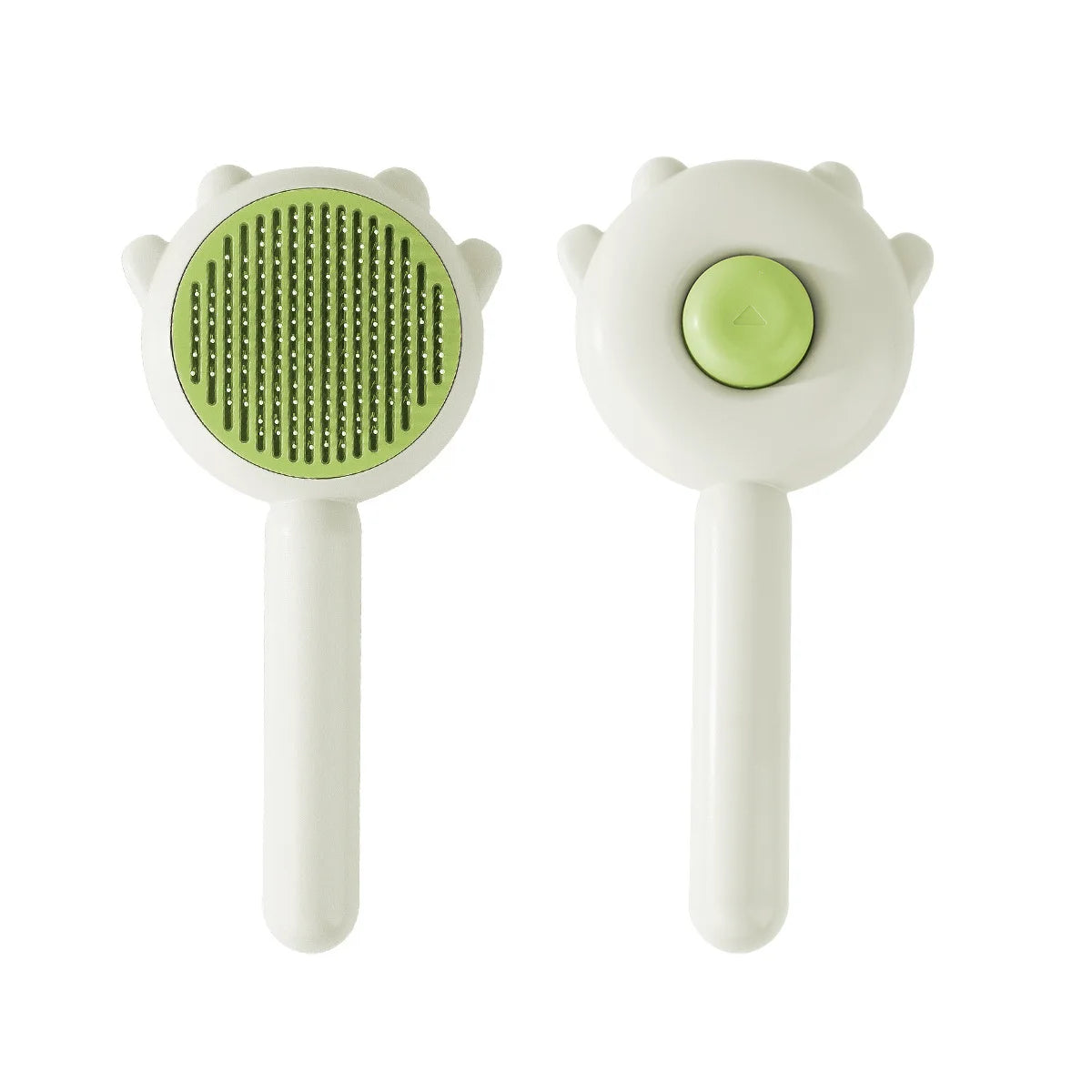 1Pcs Pet Hair Removal Brush Grooming Comb Self Cleaning Dog Slicker Brush with Massage Teeth Dogs Cats Pet Grooming Supplies