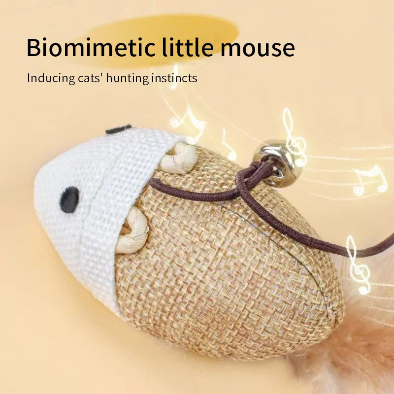 Teaser Feather Cat Wand Toy