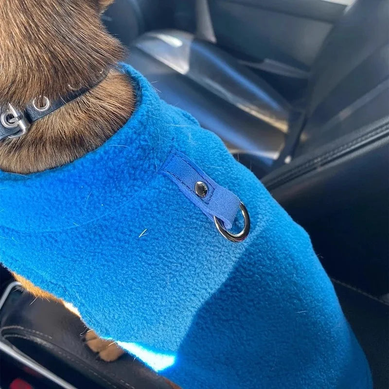 Soft Fleece Dog Vest Puppy Cat Clothes Spring Winter Outdoors Warm Vest Sweater Costumes Jacket Yorkshire Clothes For Small Dogs