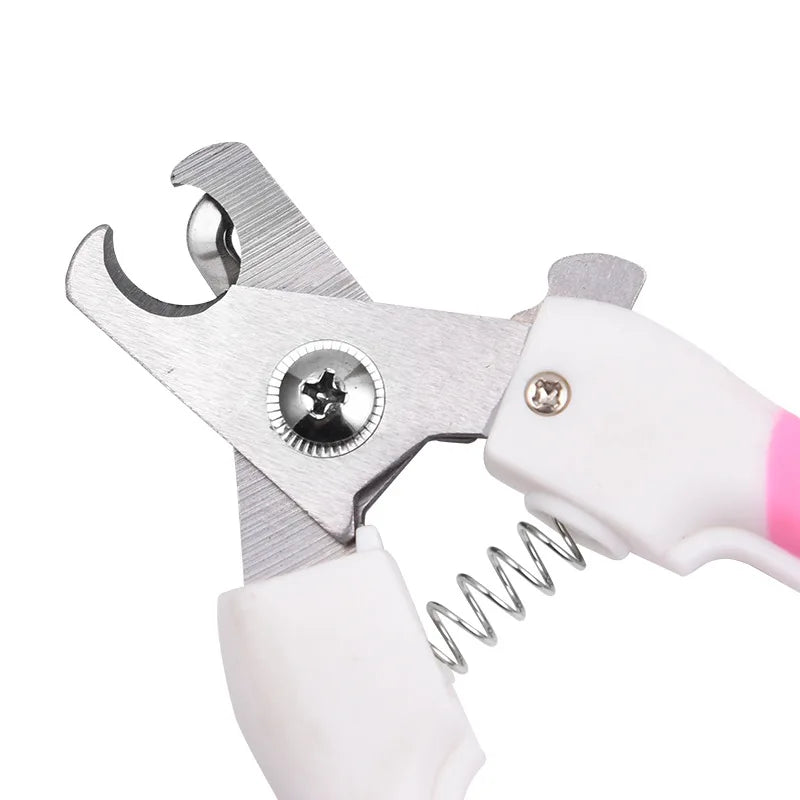 Pet Nail Clipper with Filer – Professional Grooming Tool for Cats & Dogs, Safe and Easy Nail Trimming.