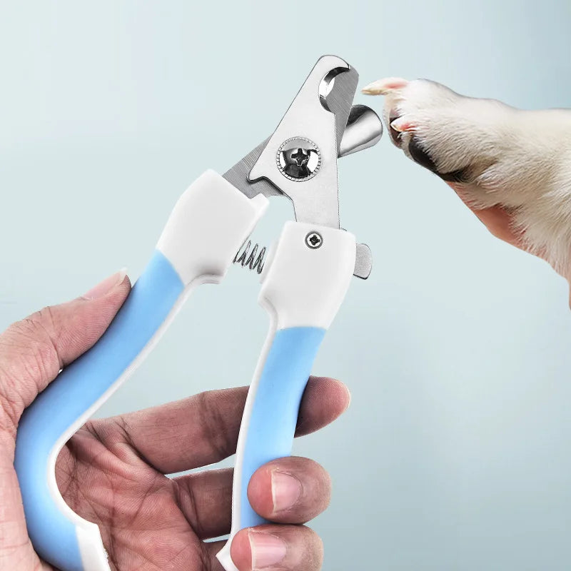 Pet Nail Clipper with Filer – Professional Grooming Tool for Cats & Dogs, Safe and Easy Nail Trimming.