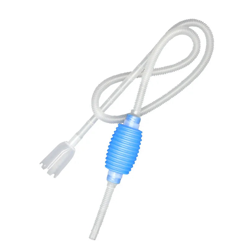 Aquarium Siphon Fish Tank Syphon Vacuum Cleaner Pump Semi-automatic Water Change Changer Gravel Water Filter Accessories