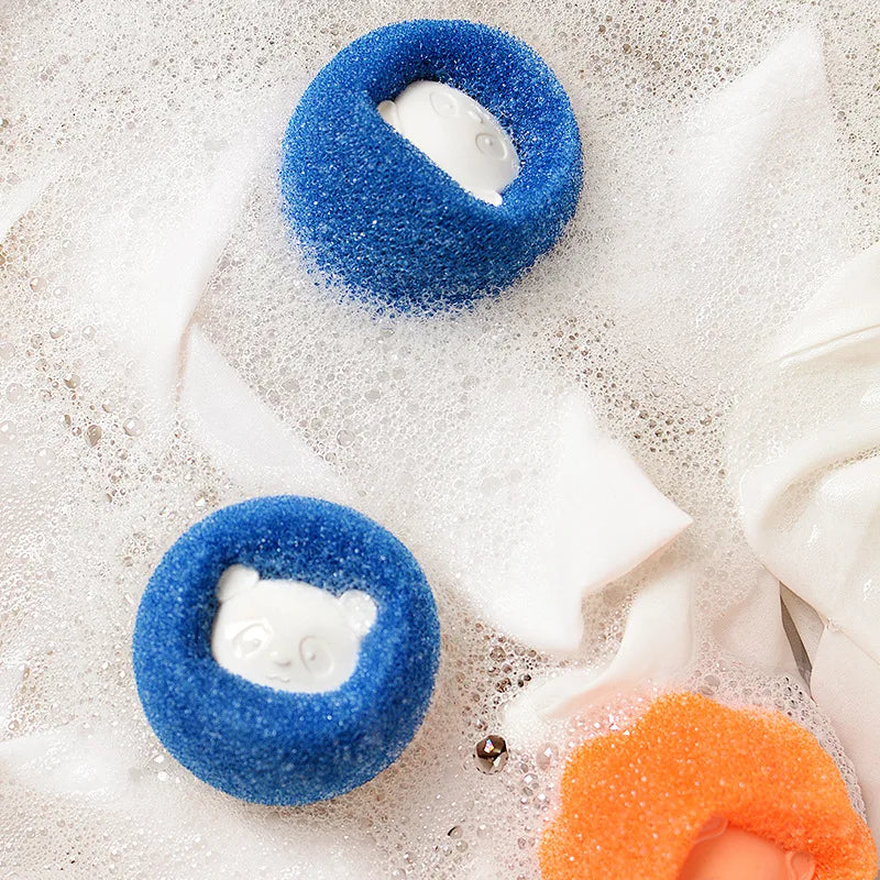 Pet Hair Remover Reusable Ball Wool Sticker Cat Hair Remover Pet Fur Lint Catcher Cleaning Tools Laundry Washing Machine Filter