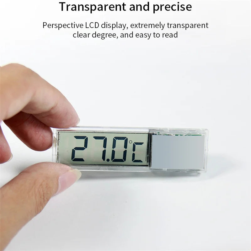 Aquarium Thermometer Electronic LCD Digital Fish Tank Temperature Measurement Fish Tank Temp Meter Aquarium Accessories