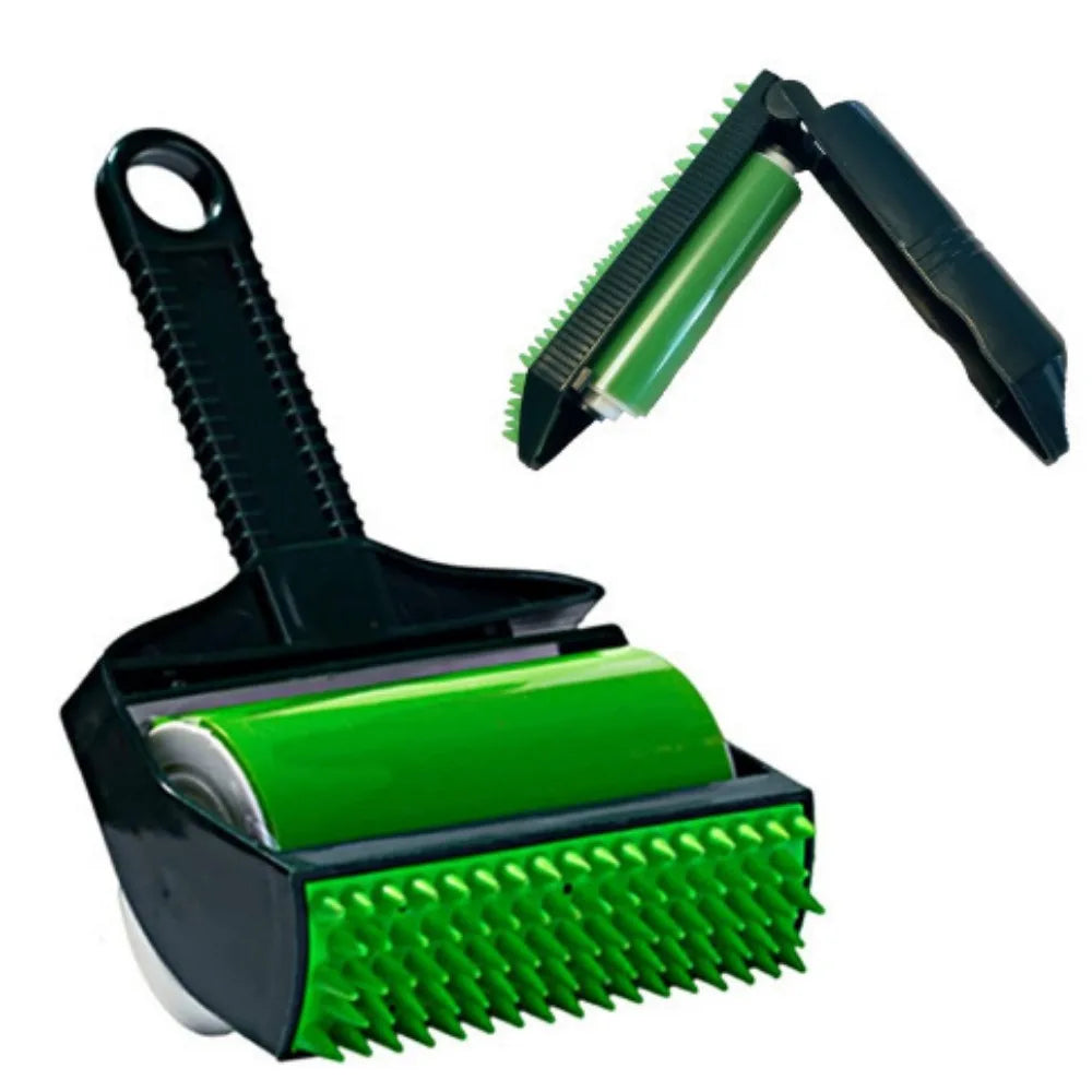 Reusable Sticky Tool Picker Cleaner Lint Roller Pet Hair Remover Brush Clothing Carpet Furniture