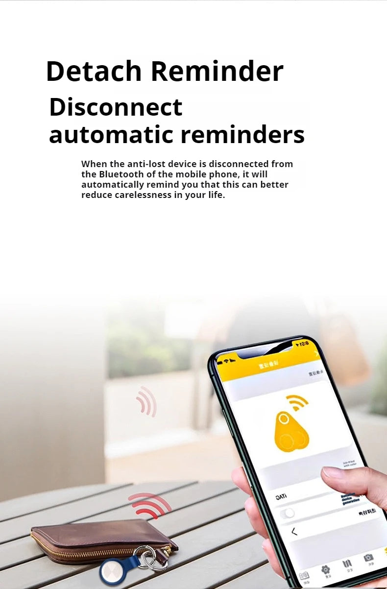 Pet Smart Finder Tracker Key Finder Phone Airtag APP Search With Alarm Real-time Location Children Positioning Smart Pet Locator