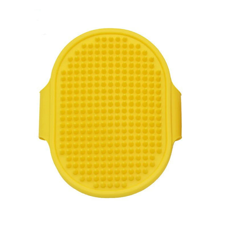 Soft Rubber Dog Brush Comb Cat Bath Brush Rubber Glove Hair Fur Grooming Massage Brush For Dog Cats 12.3*9.7cm
