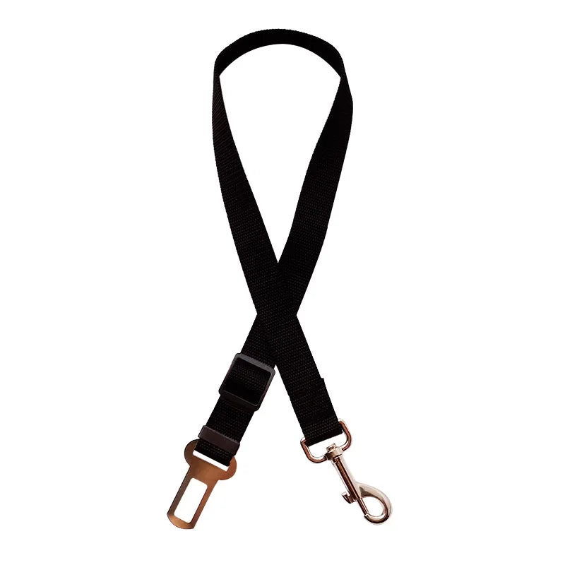 Adjustable Pet Cat Dog Car Seat Belt Pet Seat Vehicle Dog Harness Lead Clip Safety Lever Traction Dog Collars Dog Accessoires