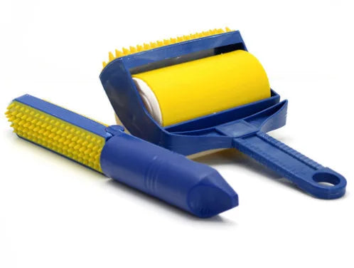 Reusable Sticky Tool Picker Cleaner Lint Roller Pet Hair Remover Brush Clothing Carpet Furniture