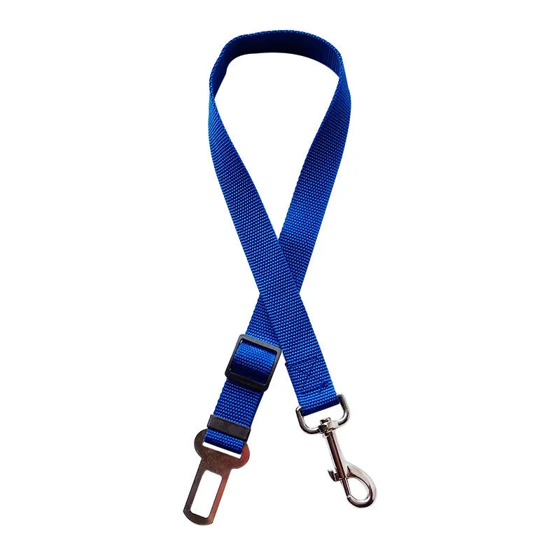 Adjustable Pet Cat Dog Car Seat Belt Pet Seat Vehicle Dog Harness Lead Clip Safety Lever Traction Dog Collars Dog Accessoires