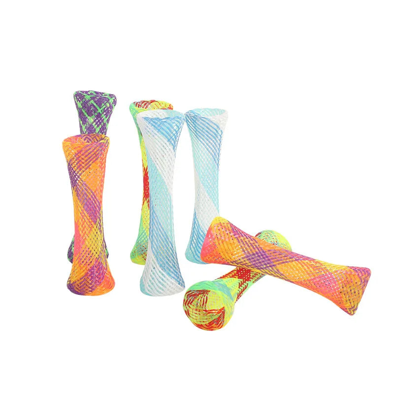10 Cat Spring Toy Stick Freely Folding Spring Shape Multi-Color Cat Bouncing Kitten Toys Cat Interactive Toys Pet Supplies