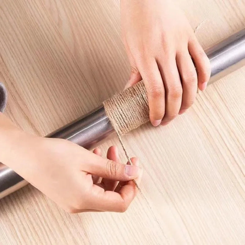10M Natural Sisal Rope Cat Scratcher Rope Tree Scratching DIY Toy Paw Claw Furniture Protector Scratching Post Cat Accessories