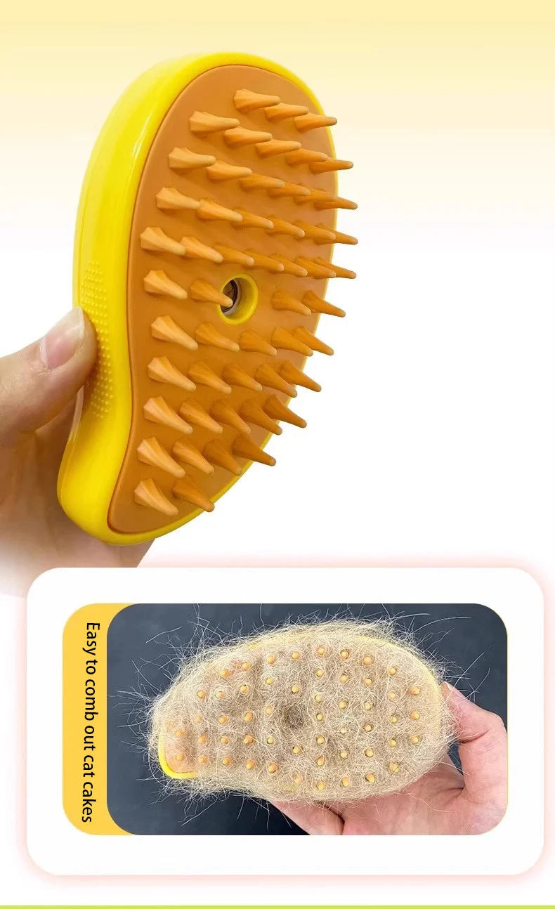 Pet Spray Massage Comb Cat Hair Comb Cat Dog De Floating Hair Comb Anti Flying Hair Brush Cleaner Bath Brush