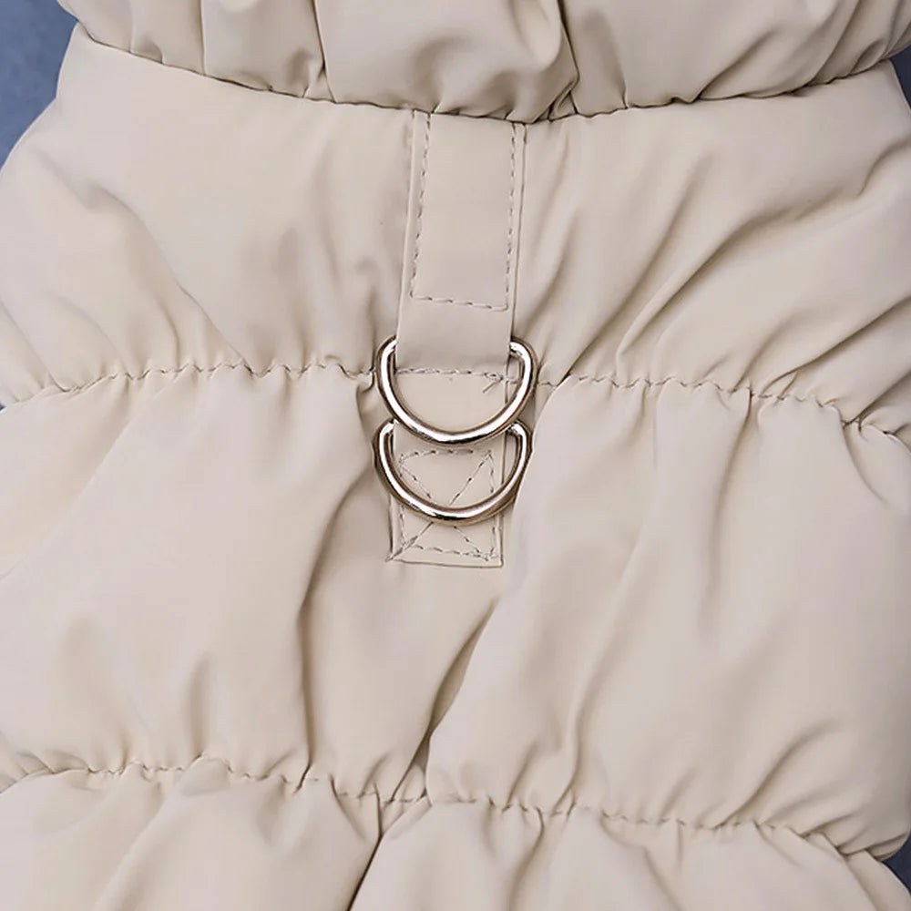 Winter Padded Puppy & Cat Coat Jacket for Small to Medium Dogs, Chihuahua, French Bulldog, Poodle Vest