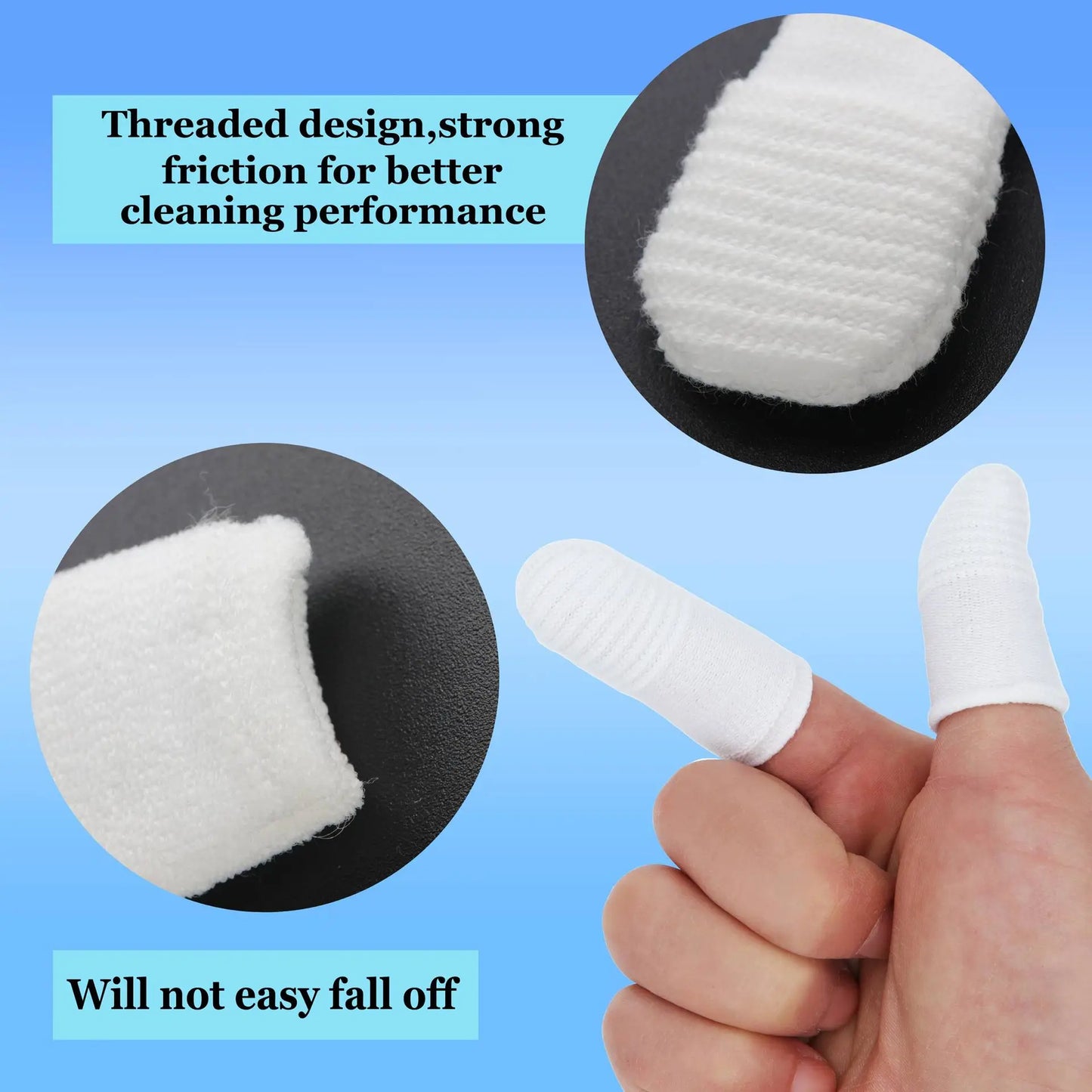 10pcs Pet Two-finger Brushing Finger Cots Puppy Teeth Oral Cleaning Tool Kitten Finger Toothbrush Pets Care Accessories Supplies