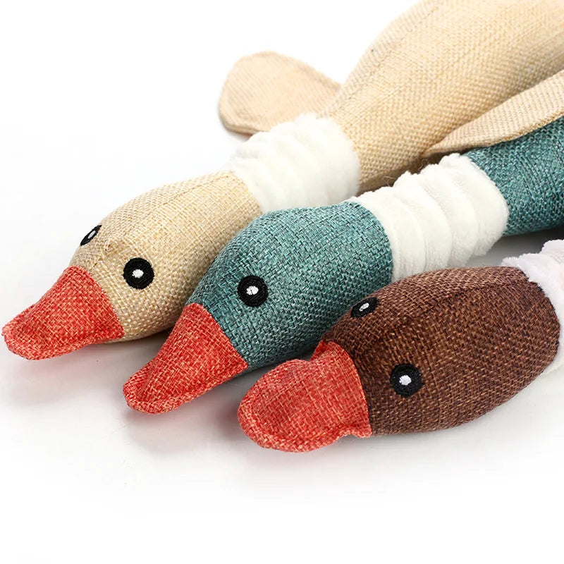 New Dog Toys Wild Goose Sounds Toy Cleaning Teeth Puppy Dogs Chew Supplies Training Household Pet Dog Toys Accessories