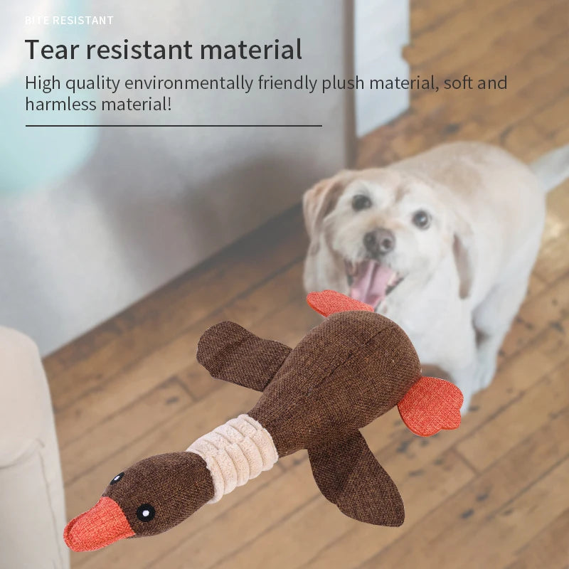 New Dog Toys Wild Goose Sounds Toy Cleaning Teeth Puppy Dogs Chew Supplies Training Household Pet Dog Toys Accessories