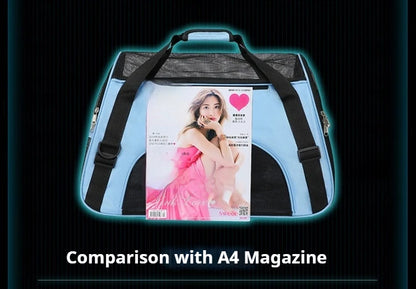 Portable Dog Cat Carrier Bag Pet Puppy Travel Bags Breathable Mesh Small Dog Cat Dogs Outdoor Tent Carrier Outgoing Pets Handbag