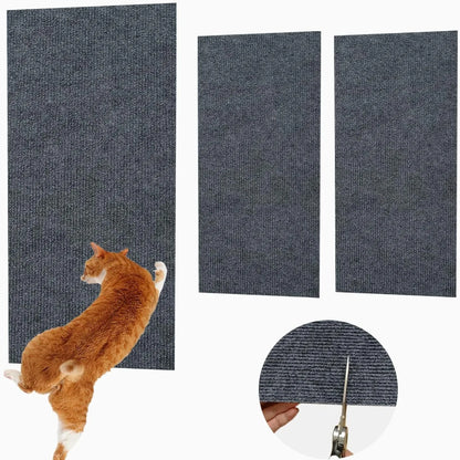 Cat Scratching Mat Cat Scratcher Sofa Tape Scratching Post Self-adhesive Carpet Cats Scratch Board Cat Accessories