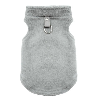 Soft Fleece Dog Vest Puppy Cat Clothes Spring Winter Outdoors Warm Vest Sweater Costumes Jacket Yorkshire Clothes For Small Dogs