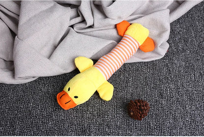 Pet Dog Toy Squeak Plush Toy For Dogs Supplies Fit for All Puppy Pet Sound Toy Funny Durable Chew Molar Cute Toy Pets Supplies