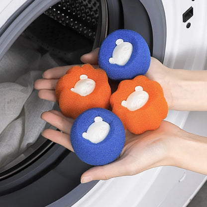 Pet Hair Remover Reusable Ball Wool Sticker Cat Hair Remover Pet Fur Lint Catcher Cleaning Tools Laundry Washing Machine Filter