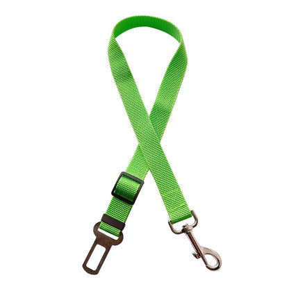 Adjustable Pet Cat Dog Car Seat Belt Pet Seat Vehicle Dog Harness Lead Clip Safety Lever Traction Dog Collars Dog Accessoires