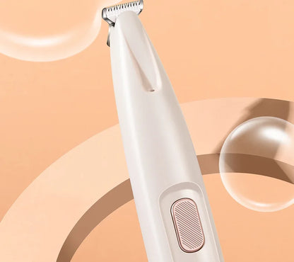 New Dog Paw Trimmer with LED Light Fully Waterproof Pet Hair Trimmer with LED Display Dog Clippers for Grooming 18mm Widen Blade