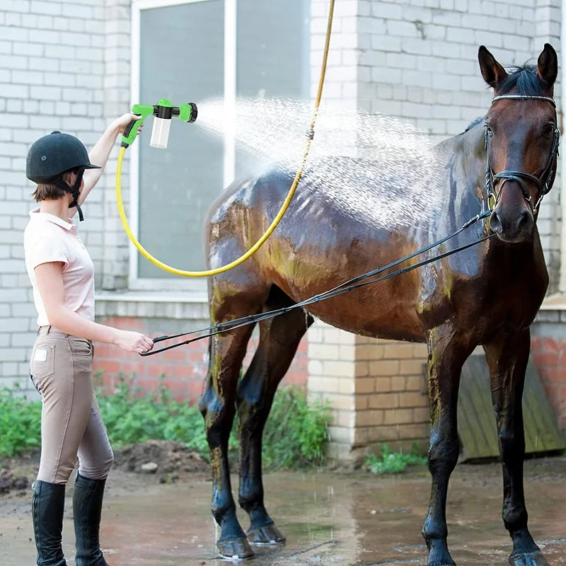 High-pressure Sprayer Nozzle Hose dog shower Gun 3 Mode Adjustable Pet Wash Cleaning bath Water Foam Soap Sprayer dog clean tool