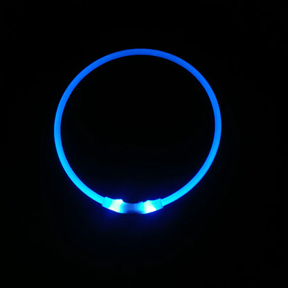 Led Dog Collar Luminous Usb Cat Dog Collar 3 Modes Led Light Glowing Loss Prevention LED Collar For Dogs Pet Dog Accessories