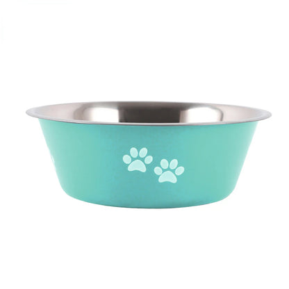 Non-slip Dog Bowls For Small Medium Large Dog Feeder Bowls And Drinkers Stainless Steel Pet Feeders Pets Dogs Accessories
