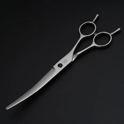 Pet Grooming Scissors Dog Hair Tool Set Professional Trimming Scissors Bent Scissors Teddy Haircutting Scissors Pet Clippers