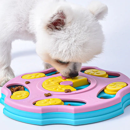 Dog Puzzle Toys Slow Feeder Interactive Increase Puppy IQ Food Dispenser Slowly Eating NonSlip Bowl Pet Cat Dogs Training Game