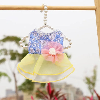 Dress for Dog Pets Clothes Chihuahua Wedding Dress Skirt Cloth Accessory Dog Pet Dress Supplies Hanbok Cat Costume