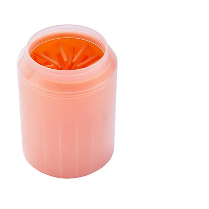 Dog Foot Cup Paw Washer Cleaner Dog Cat Foot Cleaning Brush Soft Silicone Dog Paw Cleaning Dog Paw Cleaning Bucket Accessories