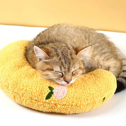 Little Pillow for Cats Fashion Neck Protector Deep Sleep Puppy U-Shaped Pillow Cat Pillow Kitten Headrest Dog Sleeping Pillow