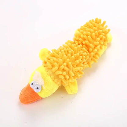 Durable Low Price Pet Dog Plush Toy Animal Shape with Squeaky for Small Dogs Chihuahua Yorkshire Bichon Puppy Chew Cleaning Toys