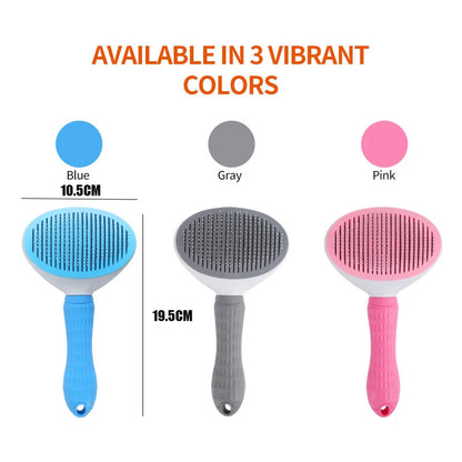 Pet Comb Stainless Steel Needle Comb Dog And Cat Hair Removal Floating Hair Cleaning Beauty Skin Care Pet Dog Cleaning Brush