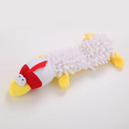 Durable Low Price Pet Dog Plush Toy Animal Shape with Squeaky for Small Dogs Chihuahua Yorkshire Bichon Puppy Chew Cleaning Toys