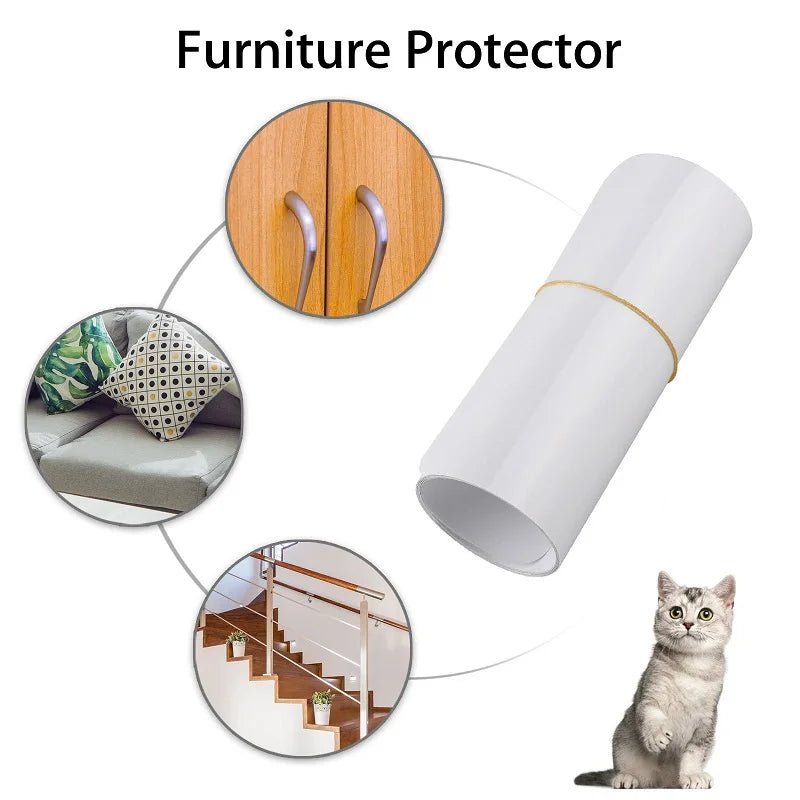 1PCS Cat Furniture Protectors Sofa cat Scratch Protection Paw Pads Scraper Training Tape Cat Scratch Protector Sofa Protection