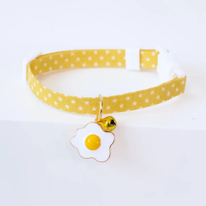 New Adjustable Kitten Collar with Bell Cut Pet Cat Collars Breakaway Cats Necklace Puppy Collar Cat Supplies Cat Accessories