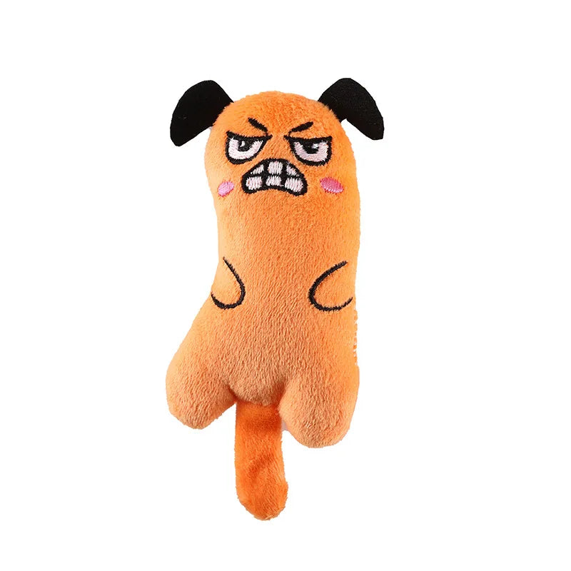 Cute Cat Toys Funny Interactive Plush Cat Toy Mini Teeth Grinding Catnip Toys Kitten Chewing Mouse Toy Pets Accessories