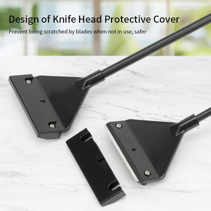Fish Tank Cleaning Tool Flat Sand Algae Removal Dual-use Glass Algae Removal Scraper Household Cleaning Tool aquarium accessorie