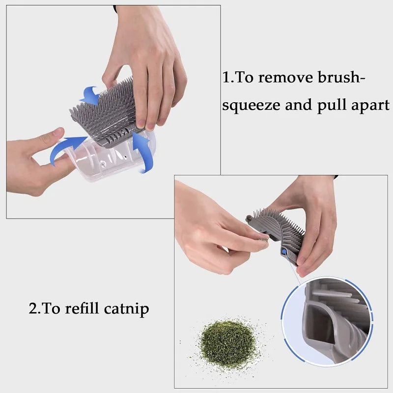 Massager for Cats Pet Products Pets Goods Brush Remove Hair Comb Grooming Table Dogs Care Royal Canin Accessories Things Strip